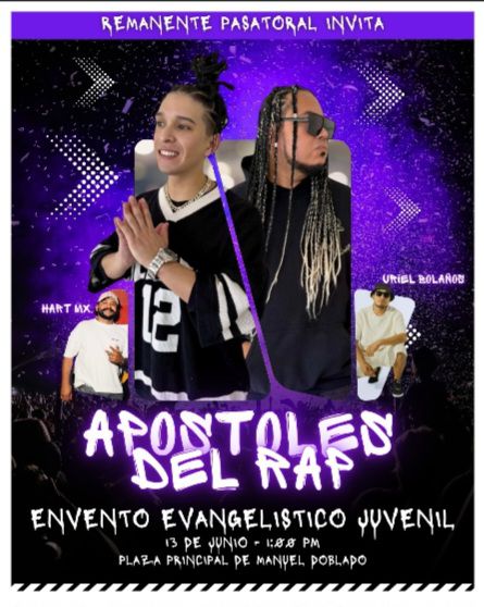 Llegan Apóstoles Del Rap a Ciudad Manuel Doblado